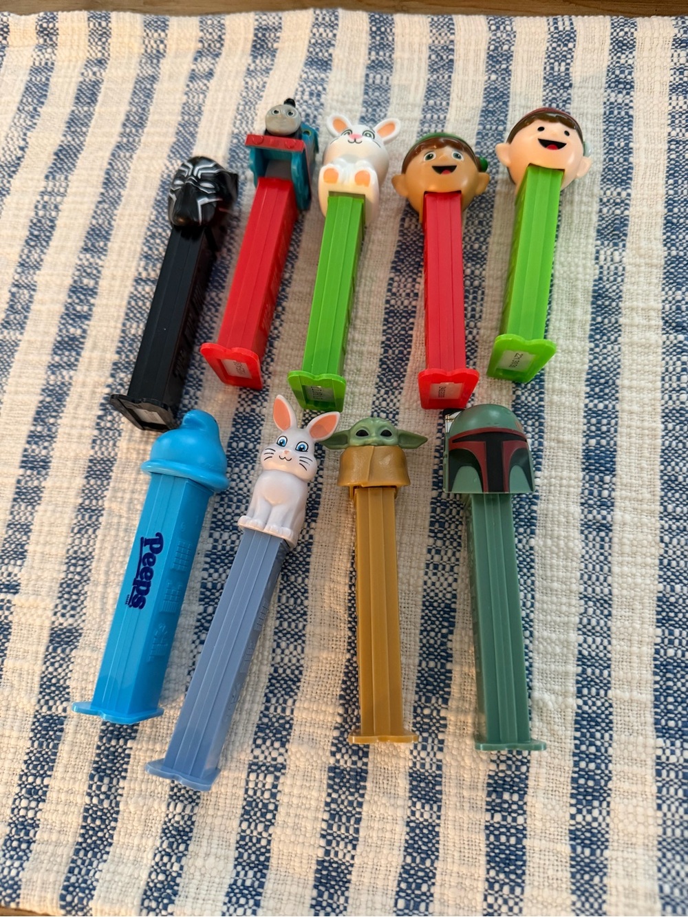 Pez Dispenser Bundle lot of 9 smoke free